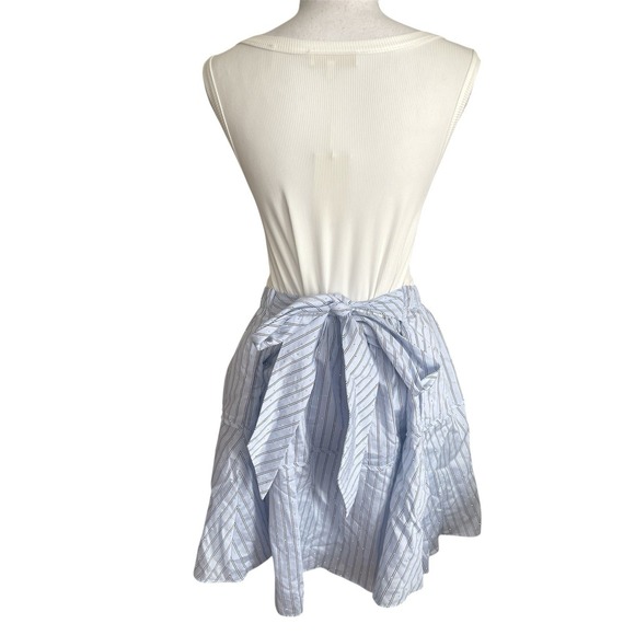 NWT Ramy Brook Moxie Embellished Stripe Mini Dress Preppy Nautical Coastal XL - Picture 13 of 16